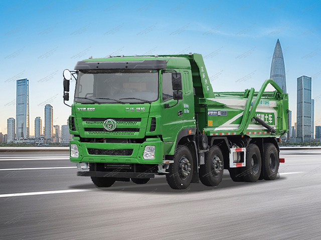 Yulong 8 × 4 muck ачааны машин