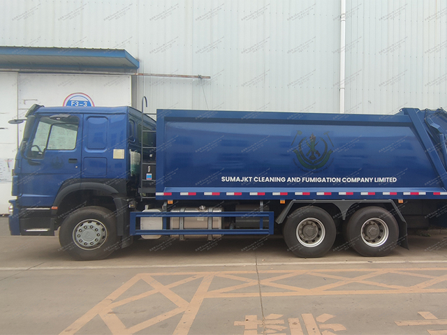 Howo 160hp 6m3 компактор 